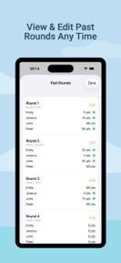 Phase 10 Scorer screenshot