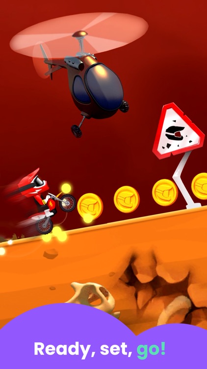 Motorcycle Games Kids: Racing screenshot-0