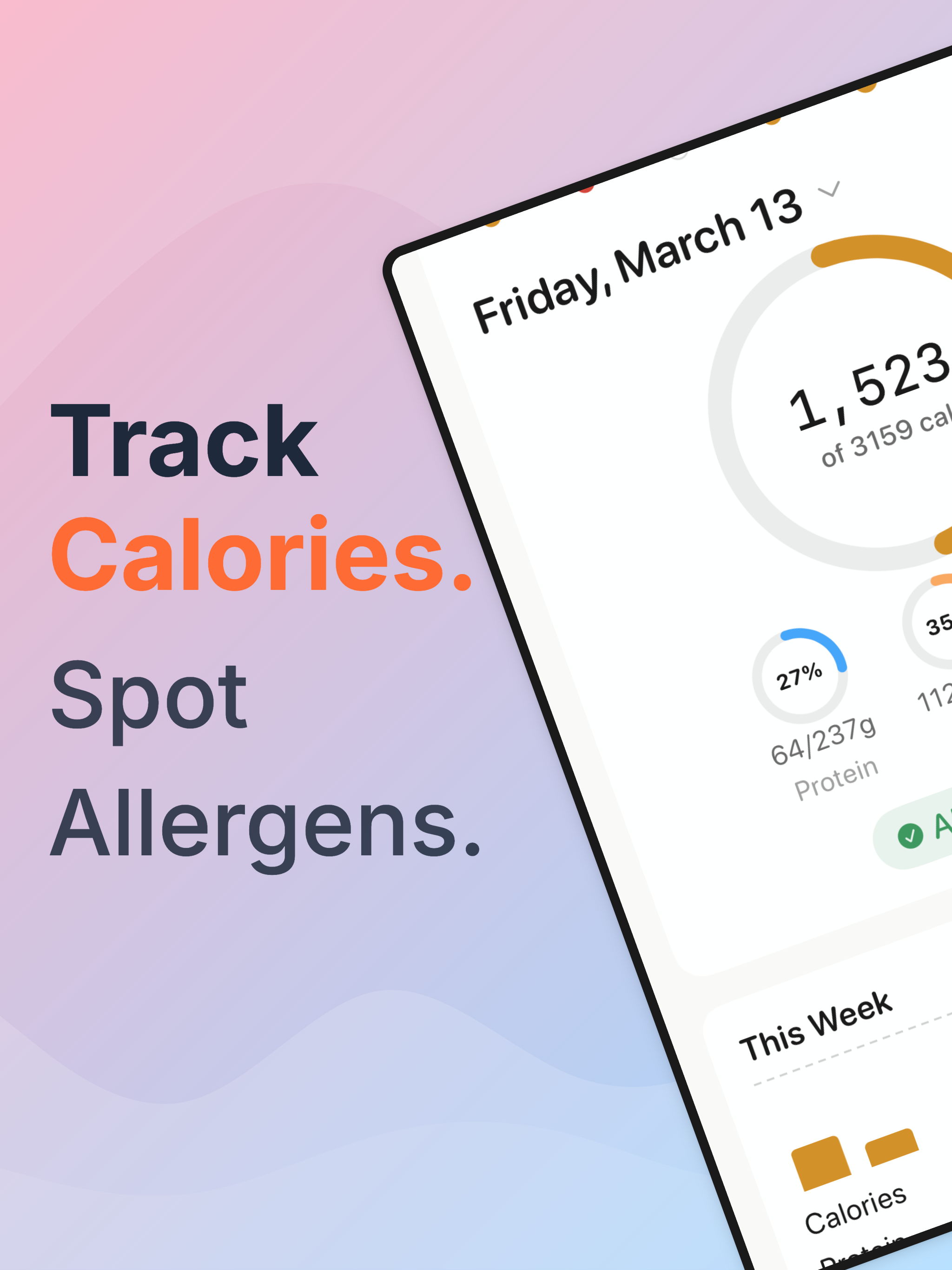 Freely: Allergy Food Tracker