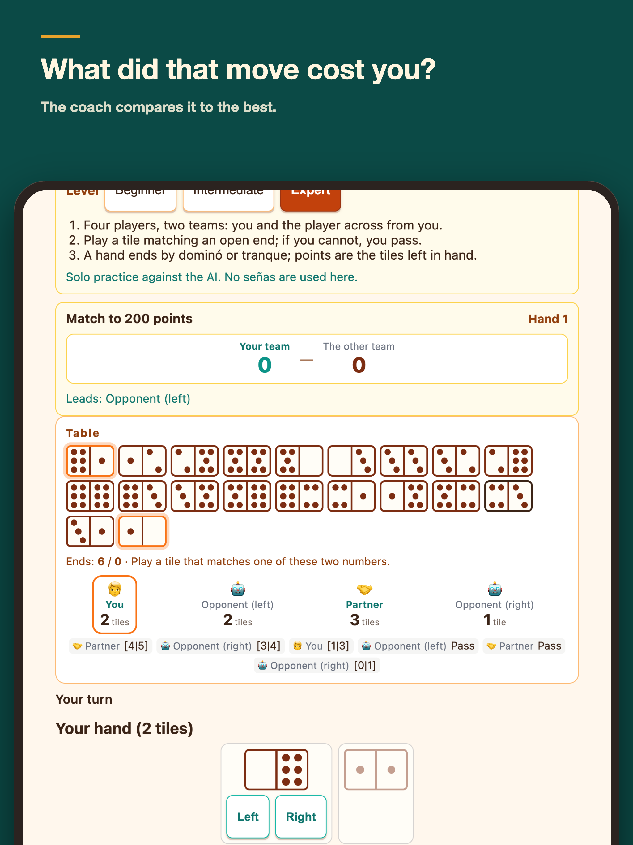 Partner Dominoes — Capicú screenshot 9