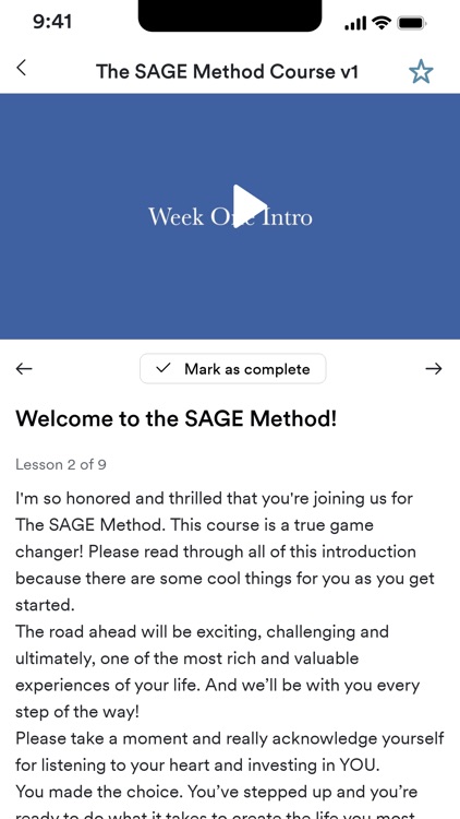 The SAGE Method