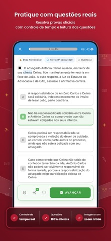 Oab Simulados com IA Screenshot 3 of 7