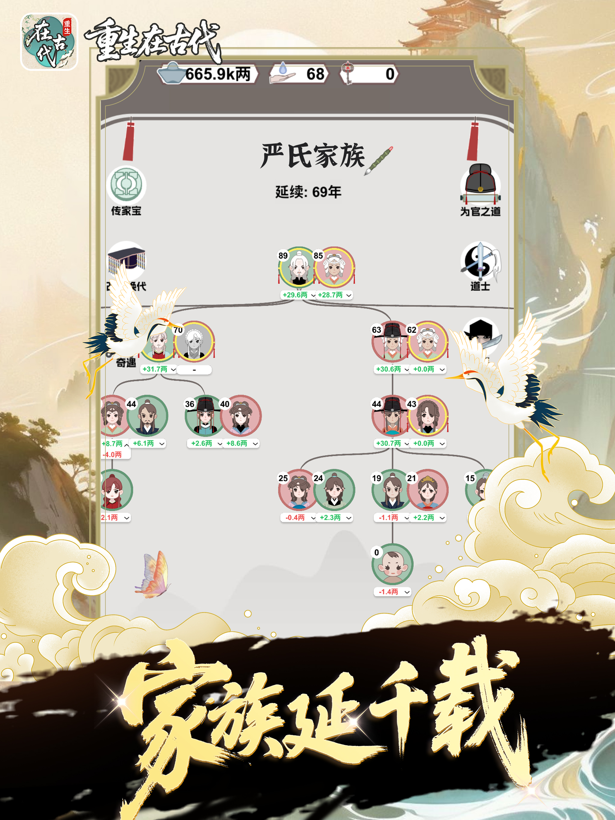 重生在古代 ：自由人生模拟器 screenshot 5