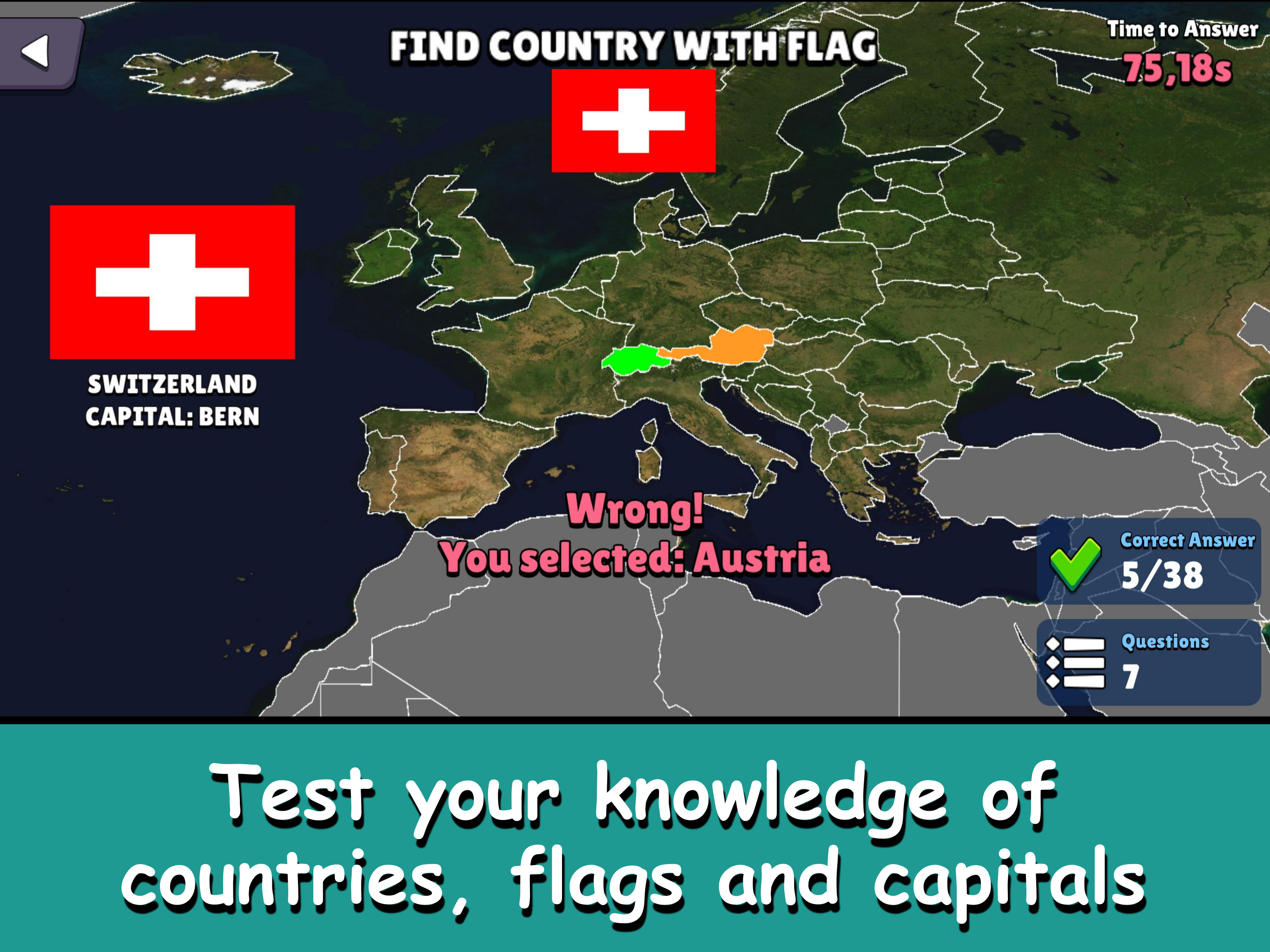Map Quiz Master: Geo Challenge