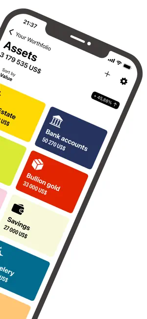 Worthfolio: Net Worth Manager screenshot 3