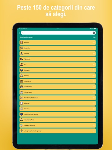 Workerr iPad screenshot