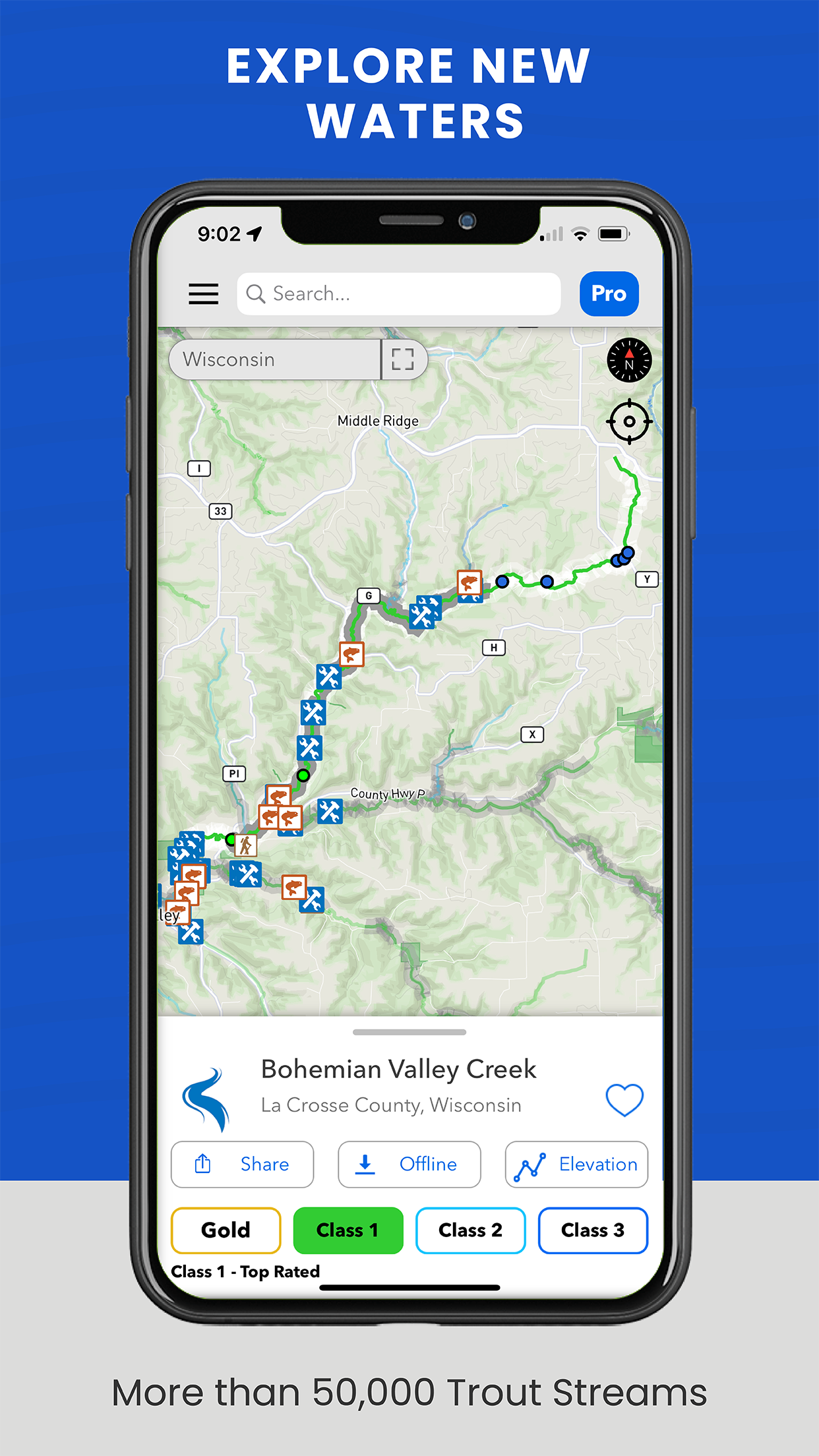 TroutRoutes: Fly Fishing App screenshot 3