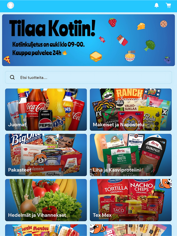 FastShop Suomi app screenshot 2