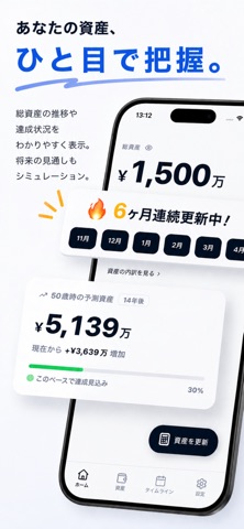 資産管理・複利計算 - Tanao screenshot