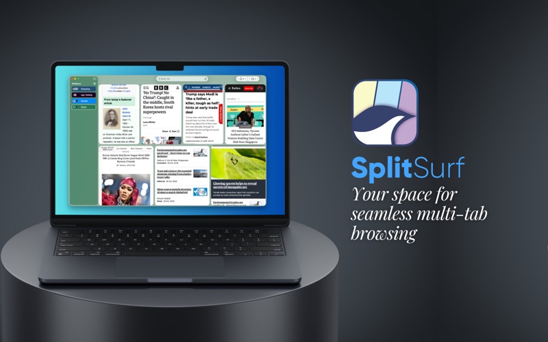 SplitSurf app screenshot