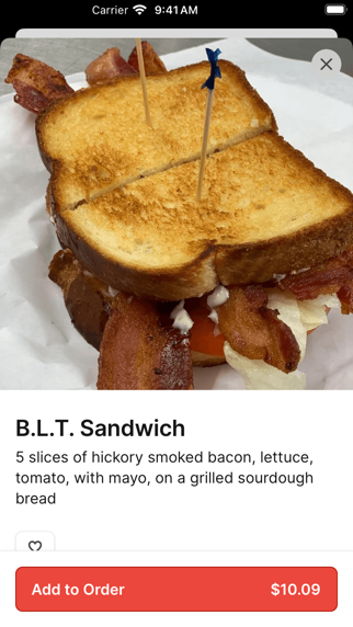 Jobe's Country Boy Drive-In iPhone screenshot 4 - Food & Drink app