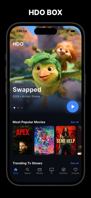 HDO BOX: Movies & TV for iPhone - Free App Download