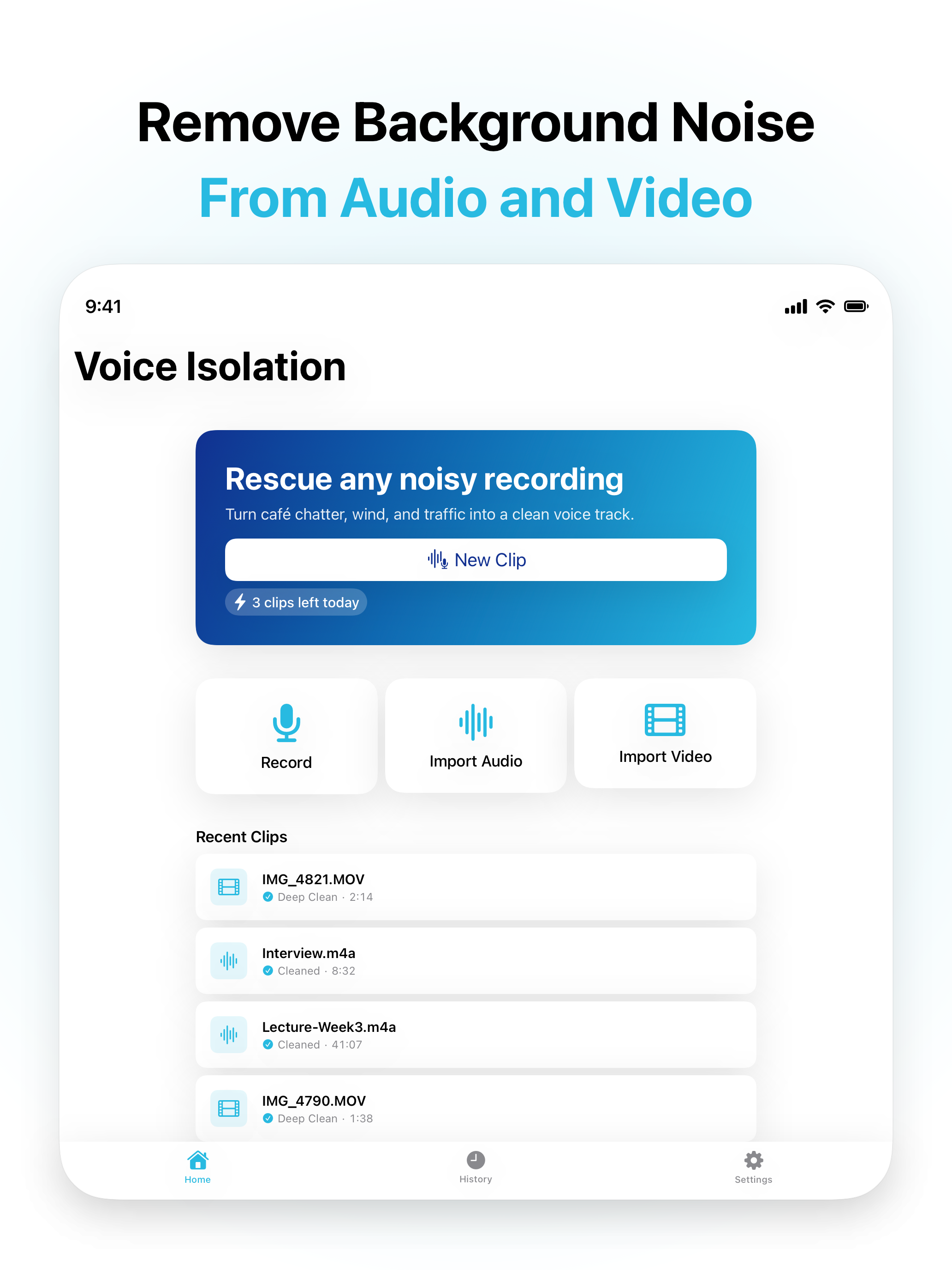 Voice Isolation: Denoise screenshot 7