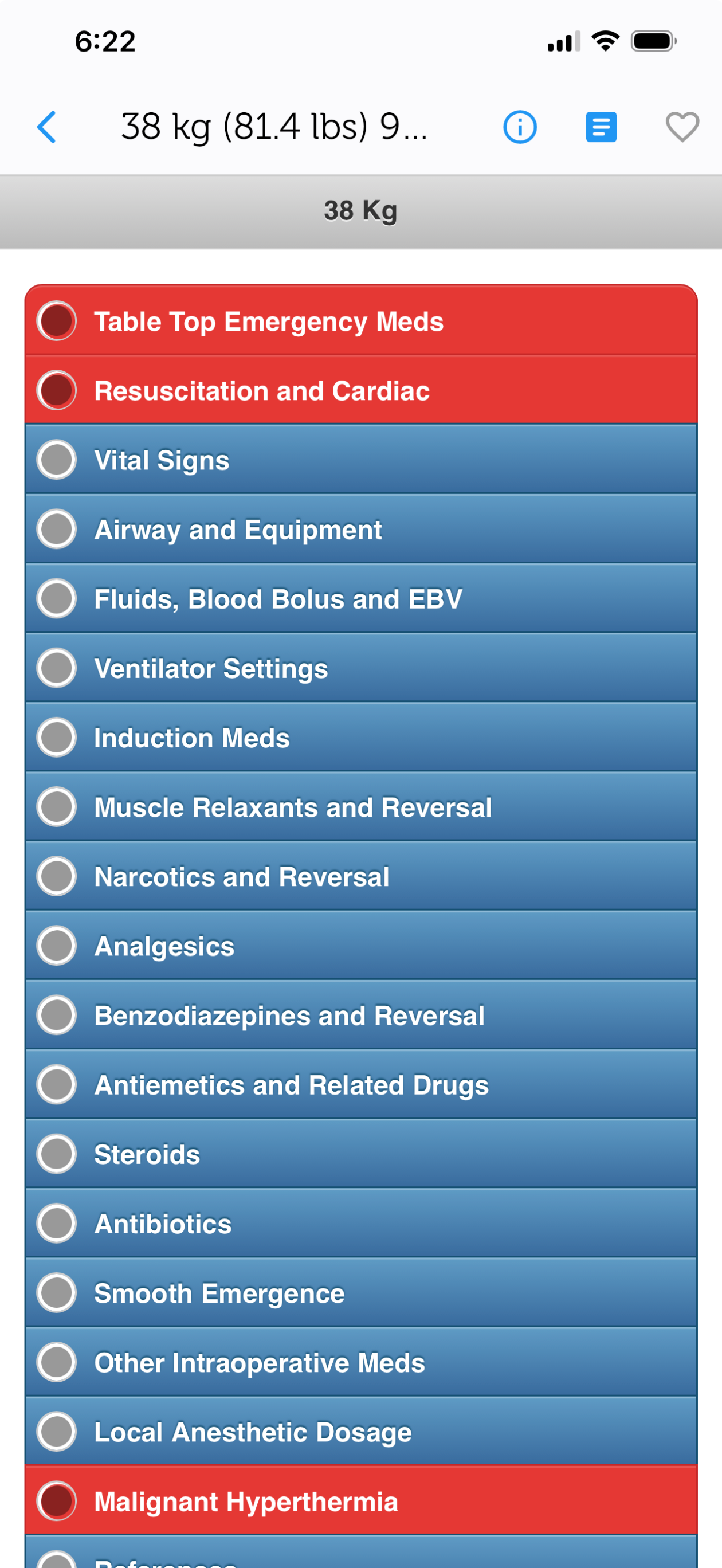 Vargo Anesthesia Mega App screenshot 4