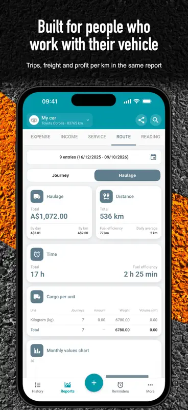 Drivvo - Suivi dépenses auto screenshot 7 of 10