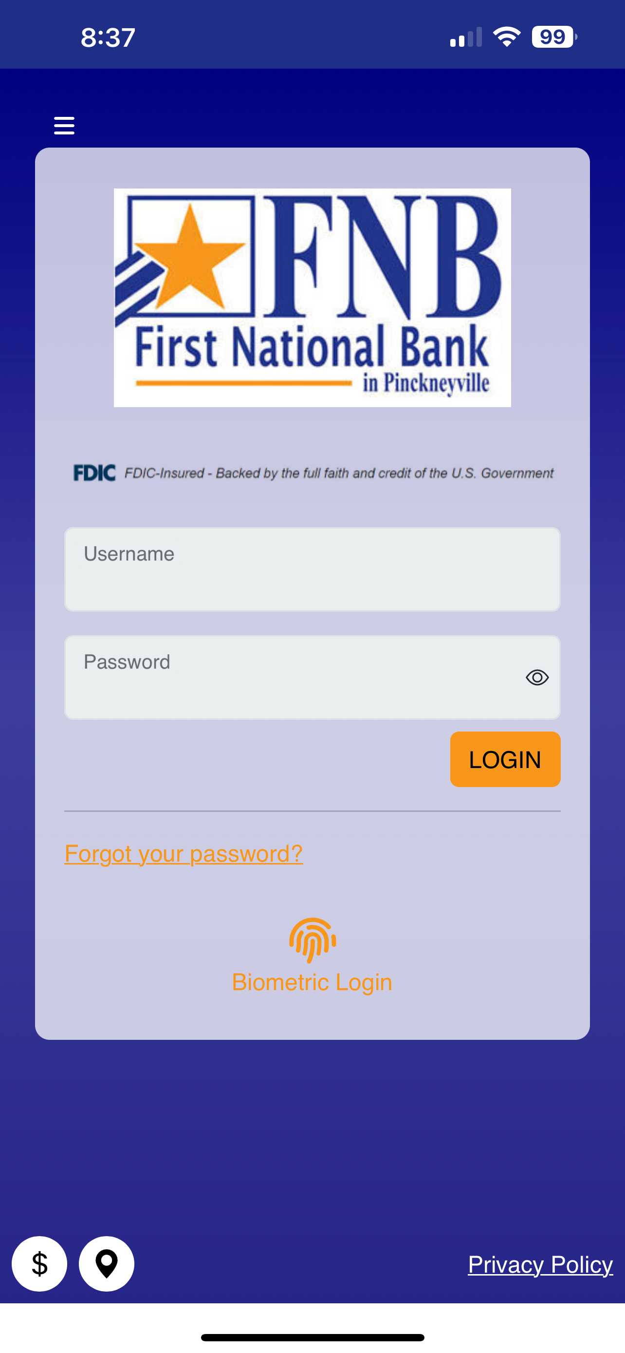 FNB Pville Mobile App