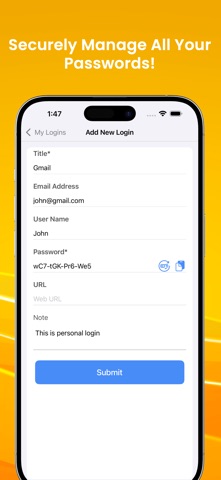 Password Manager & Vault screenshot