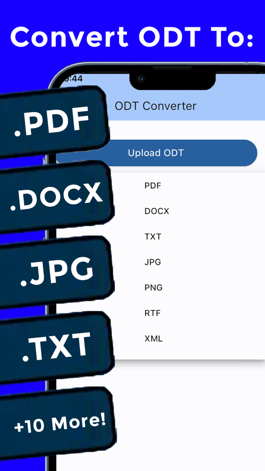 #1. ODT Converter Reader PDF DOCX (iOS) 由: Marouane Baid