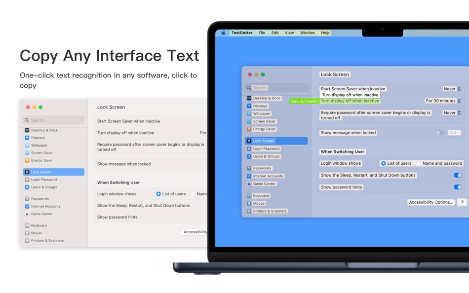 #1. TextGetter - Copy text quickly (macOS) 由: 伟坤 方