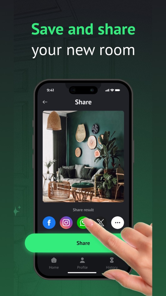 #5. AI Design Room - Home Decor (iOS) Podle: Sener Celik