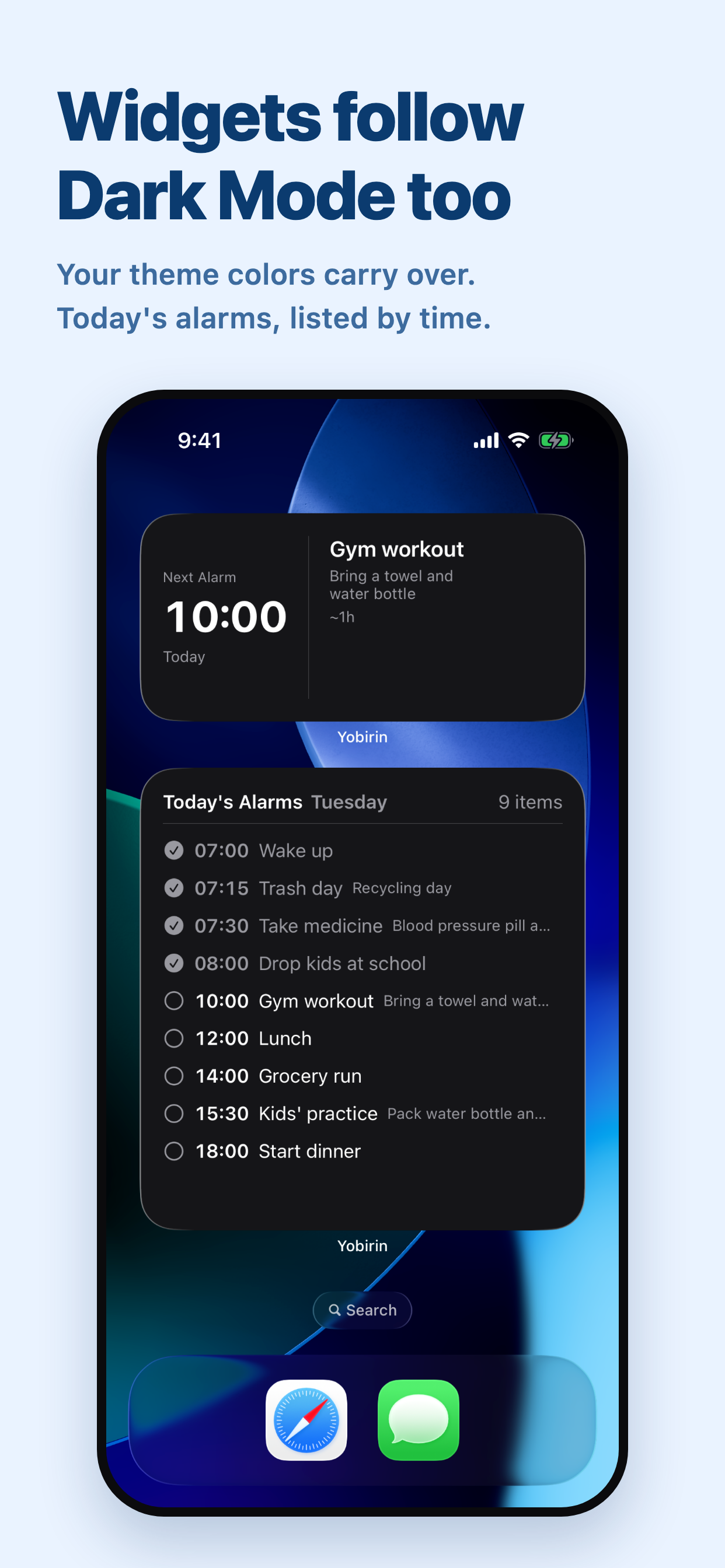 Yobirin: Weekly Alarm Clock screenshot 9