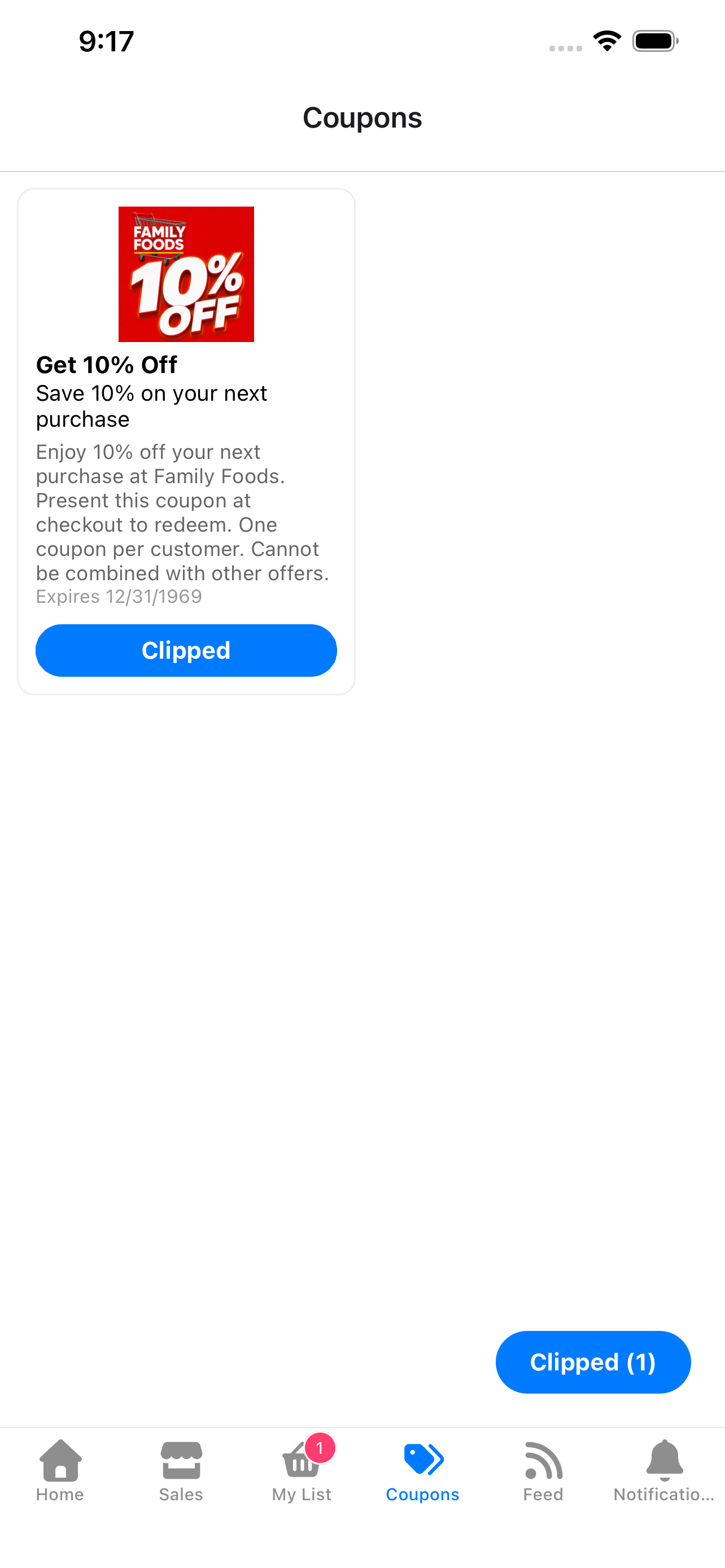 Family Foods Markets screenshot 4