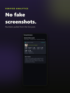Reteo - Creator Marketplace screenshot 13