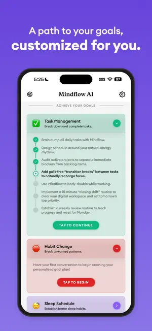 Mindflow AI: Overcome ADHD screenshot 2