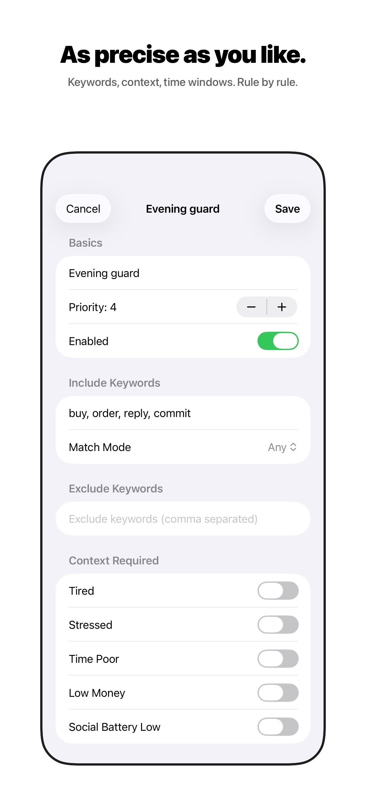 Screenshot 4 of Precept: Decide by Your Rules