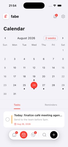 Fabe: Personal Task Manager Screenshot 3 of 9