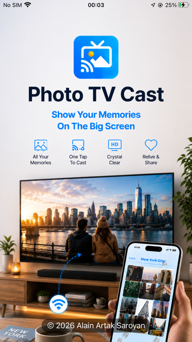Screenshot #1 pour Photo TV Cast