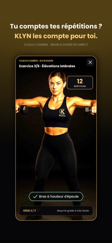 KLYN - 28-Day Fitness Coach iPhone screenshot