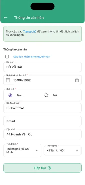 An Sinh Care iPhone screenshot 5