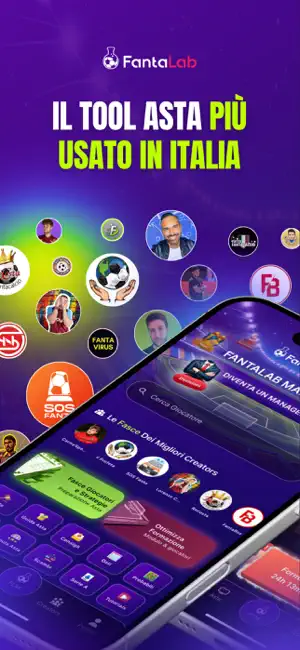 FantaLab Manager - Fantacalcio iPhone screenshot 1