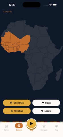 Baobab: Africa Trivia Quiz iPhone screenshot