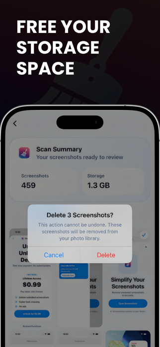 SnapSweep: Screenshots remover Screenshot 2 of 3