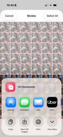 BurstDrop iPhone screenshot