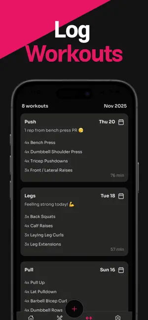 TrikFit: Strength & Nutrition screenshot 2