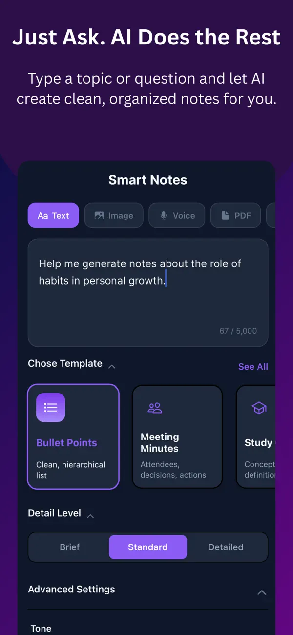 #2. AI Notes: Write & Reply (iOS) Ved: Pursharth Zutshi