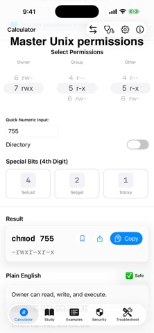 Chmod Toolkit Screenshot 1 of 10