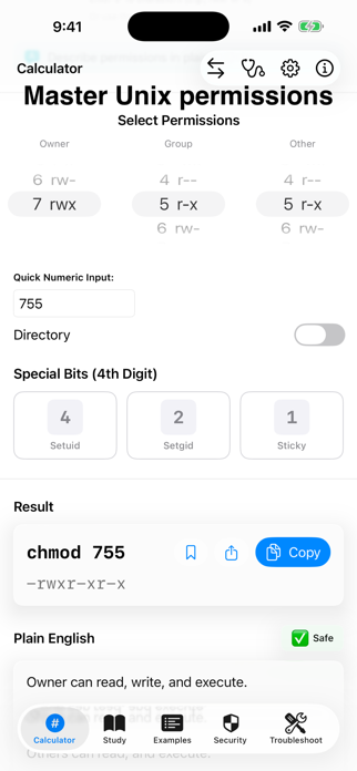 Chmod Toolkit Screenshot 1 of 10