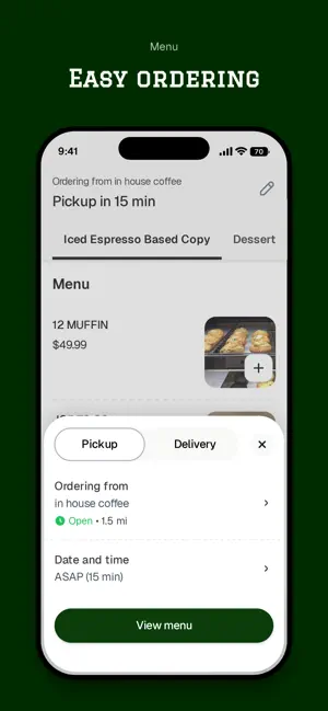 inhouse coffee screenshot 3