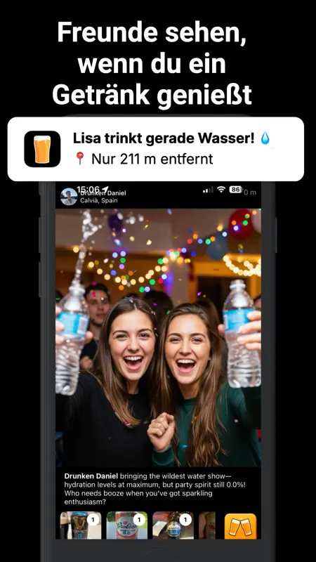 Beer Buddy - Freunde-Alerts screenshot 2 of 8