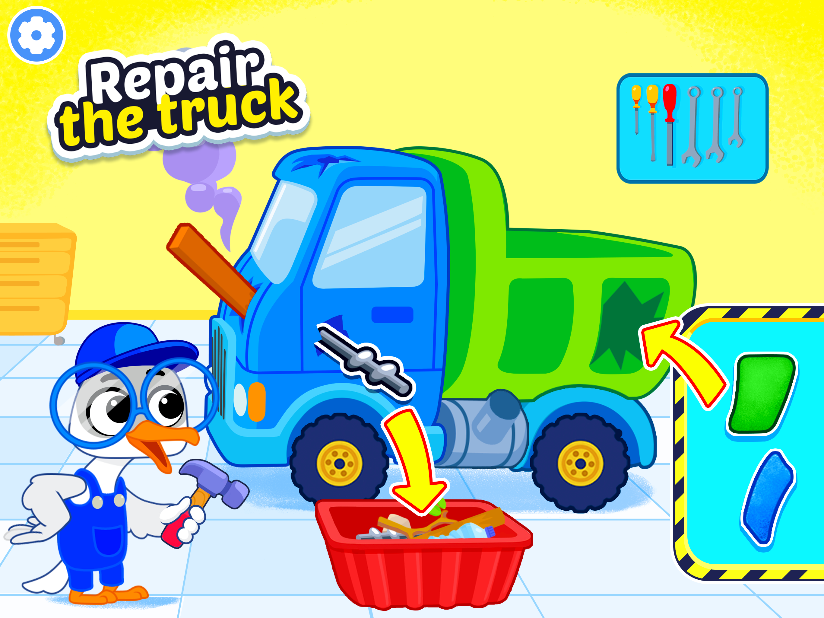 Car repair games. Mechanic.