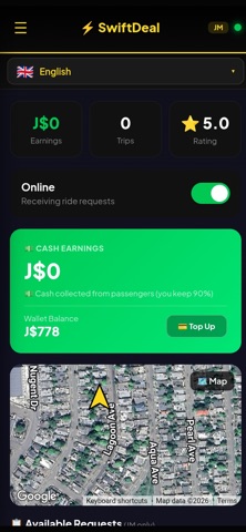 SwiftDeal -AI Smart Ride & Map screenshot