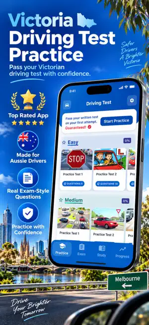 Victoria Driving Test Practice screenshot 1