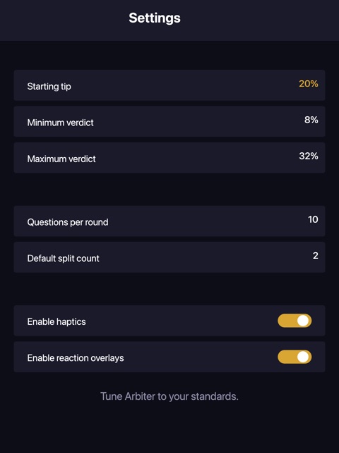 Tip Arbiter screenshot 8