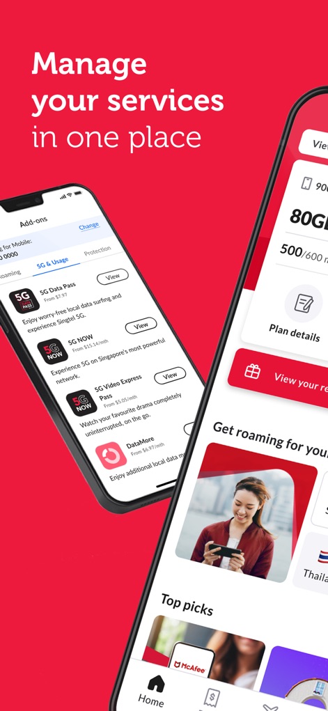 My Singtel app - Utilities App | MWM