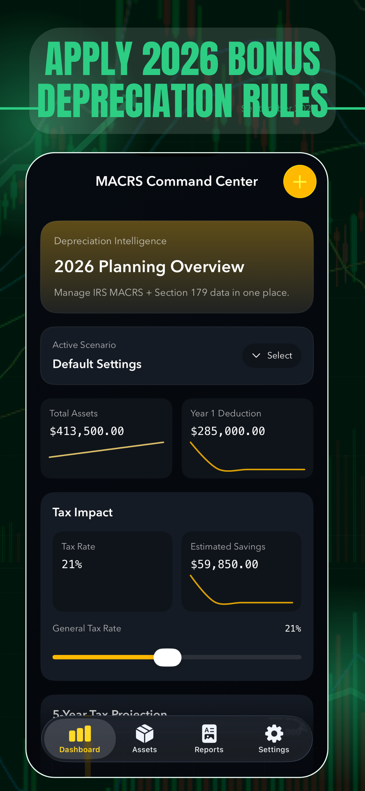 MACRS - Tax Depreciation Calc screenshot 4