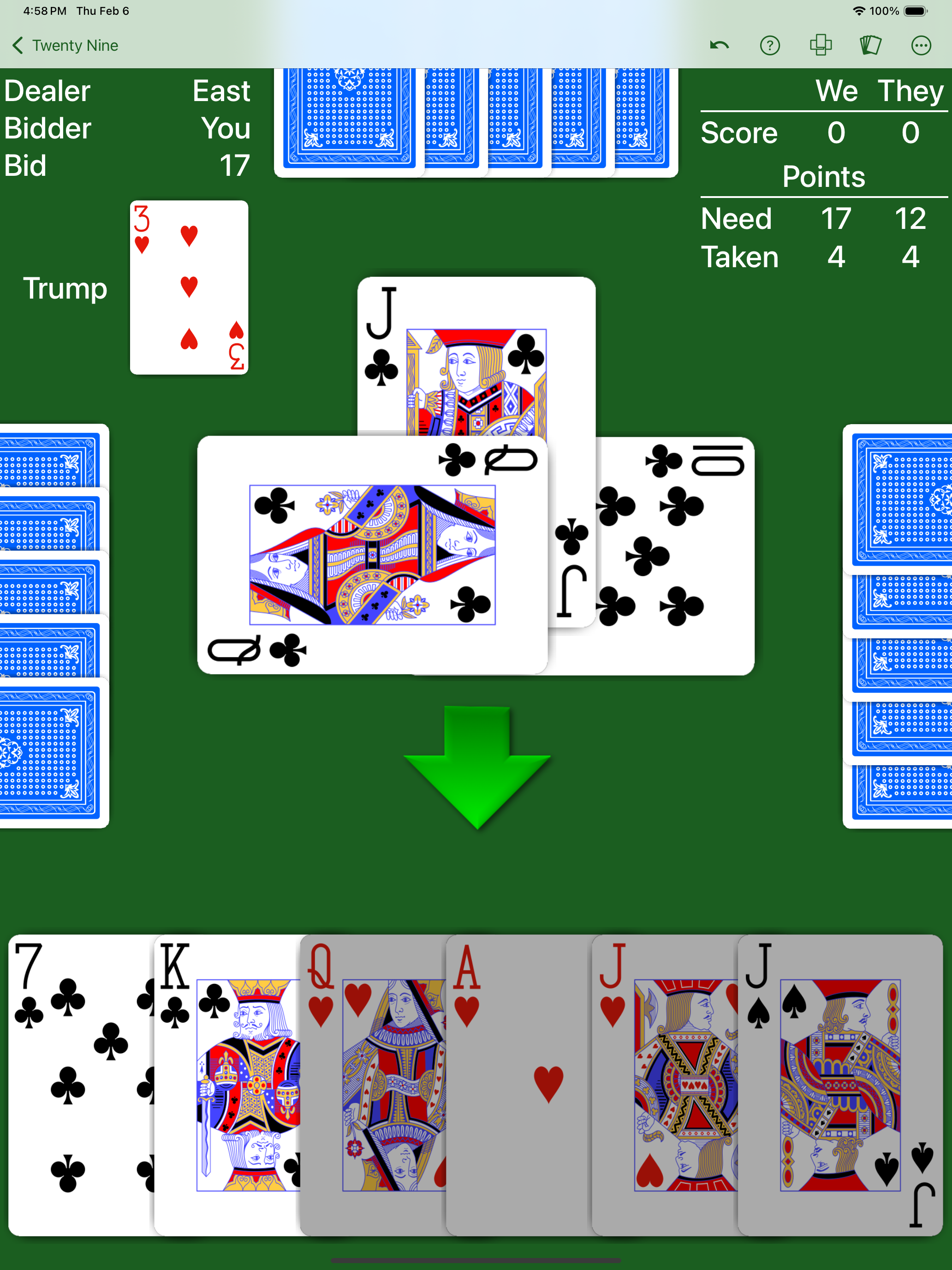 29 Card Game - Expert AI